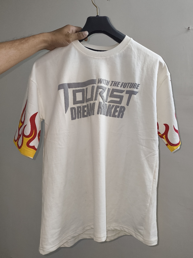 Flame Oversize Unisex T-shirt